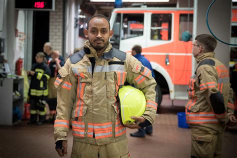 max breitling unhcr|Somali asylum seeker volunteers in local German fire brigade.